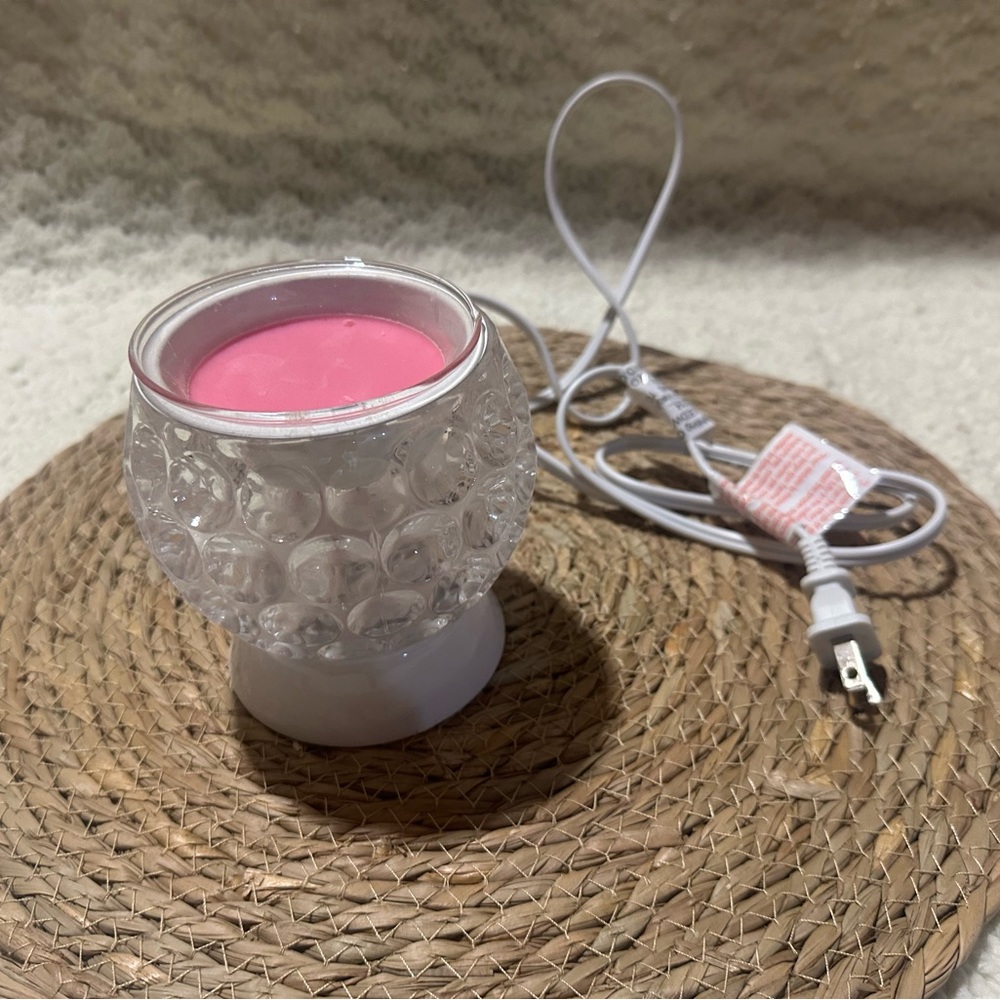 PartyLite Glass Wax Warmer